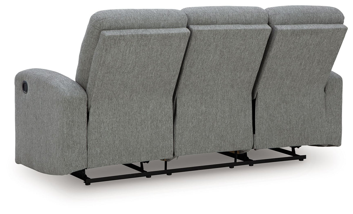 Gauntlet - 2 Pc. - Reclining Sofa And Loveseat - Sterling