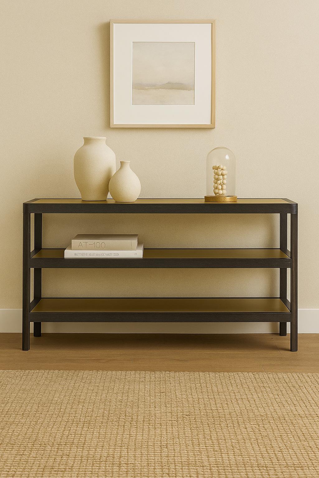 Elure Channel Console - Peppercorn