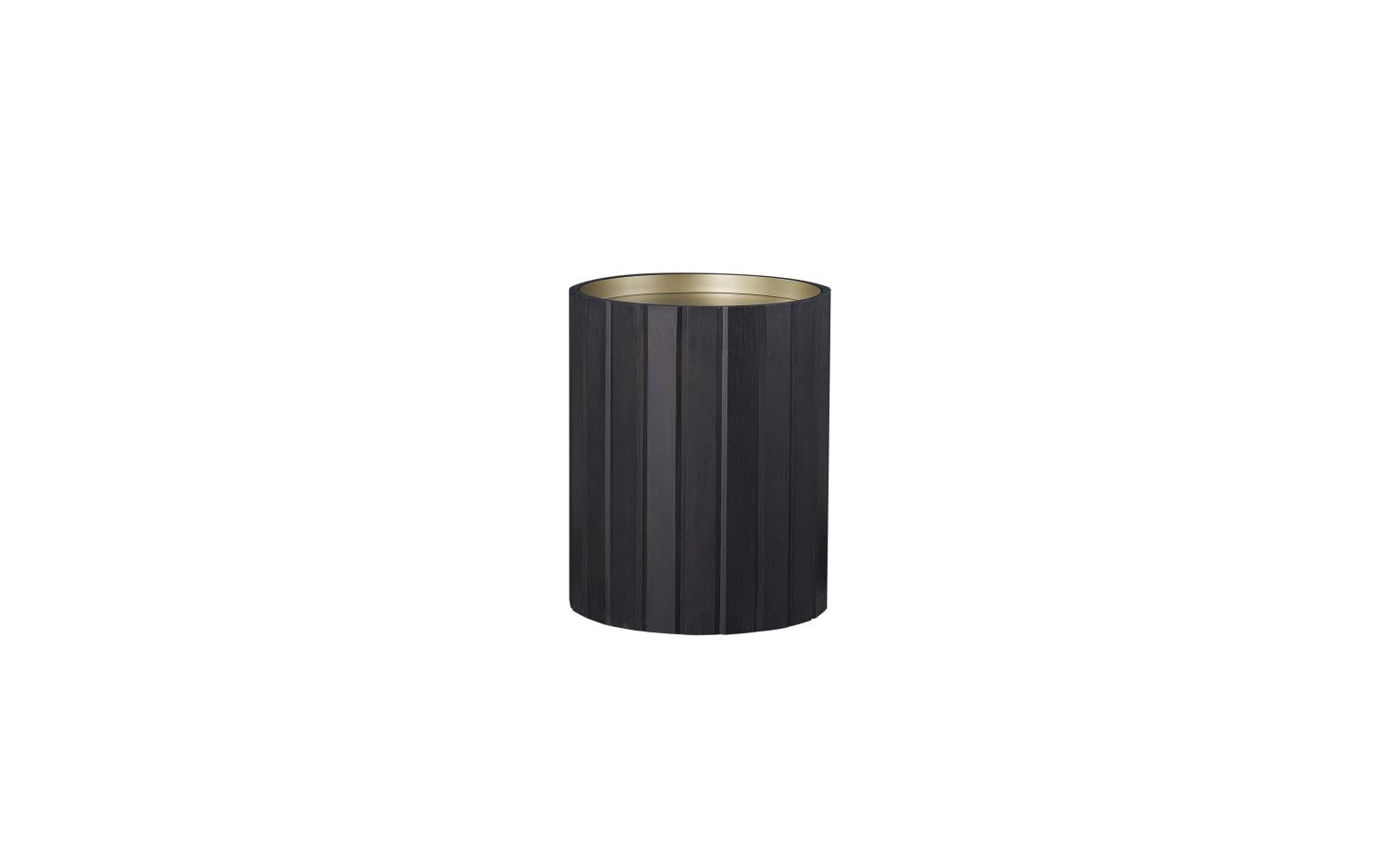 Elure Channel Accent Table - Peppercorn