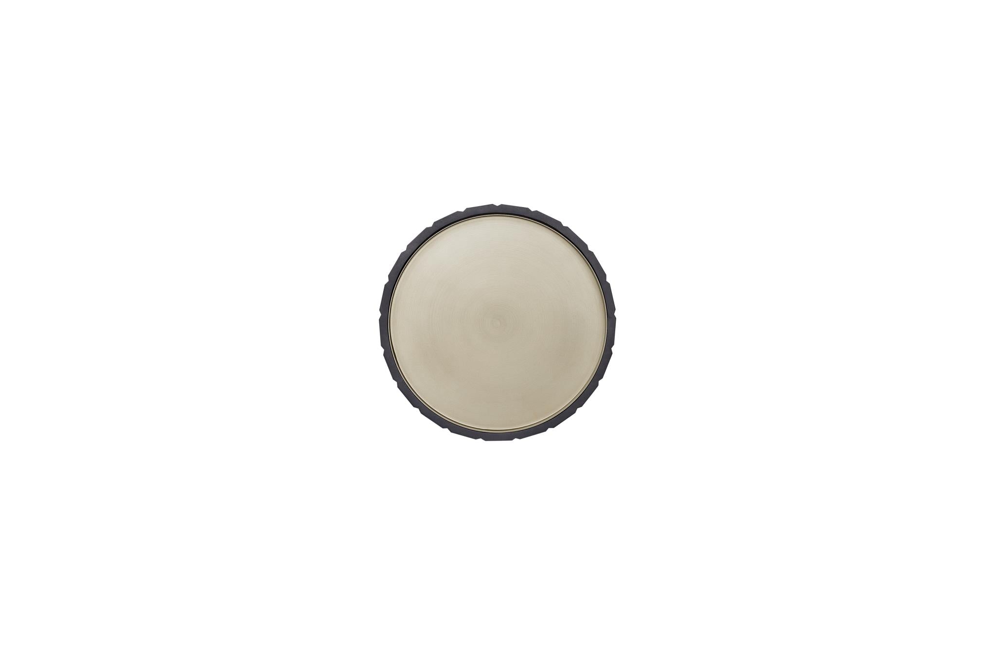 Elure Channel Accent Table - Peppercorn