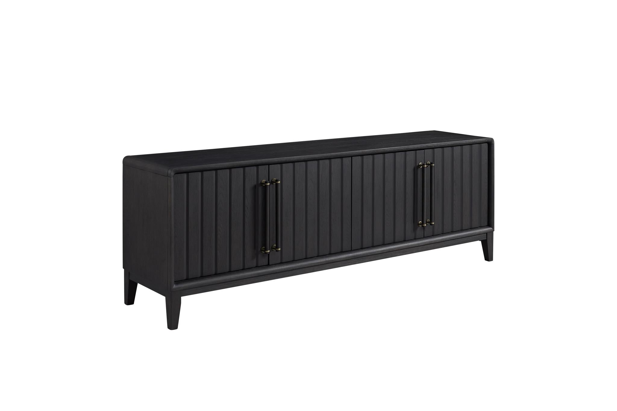 Elure 80 Inch Console With Power Pack - Peppercorn