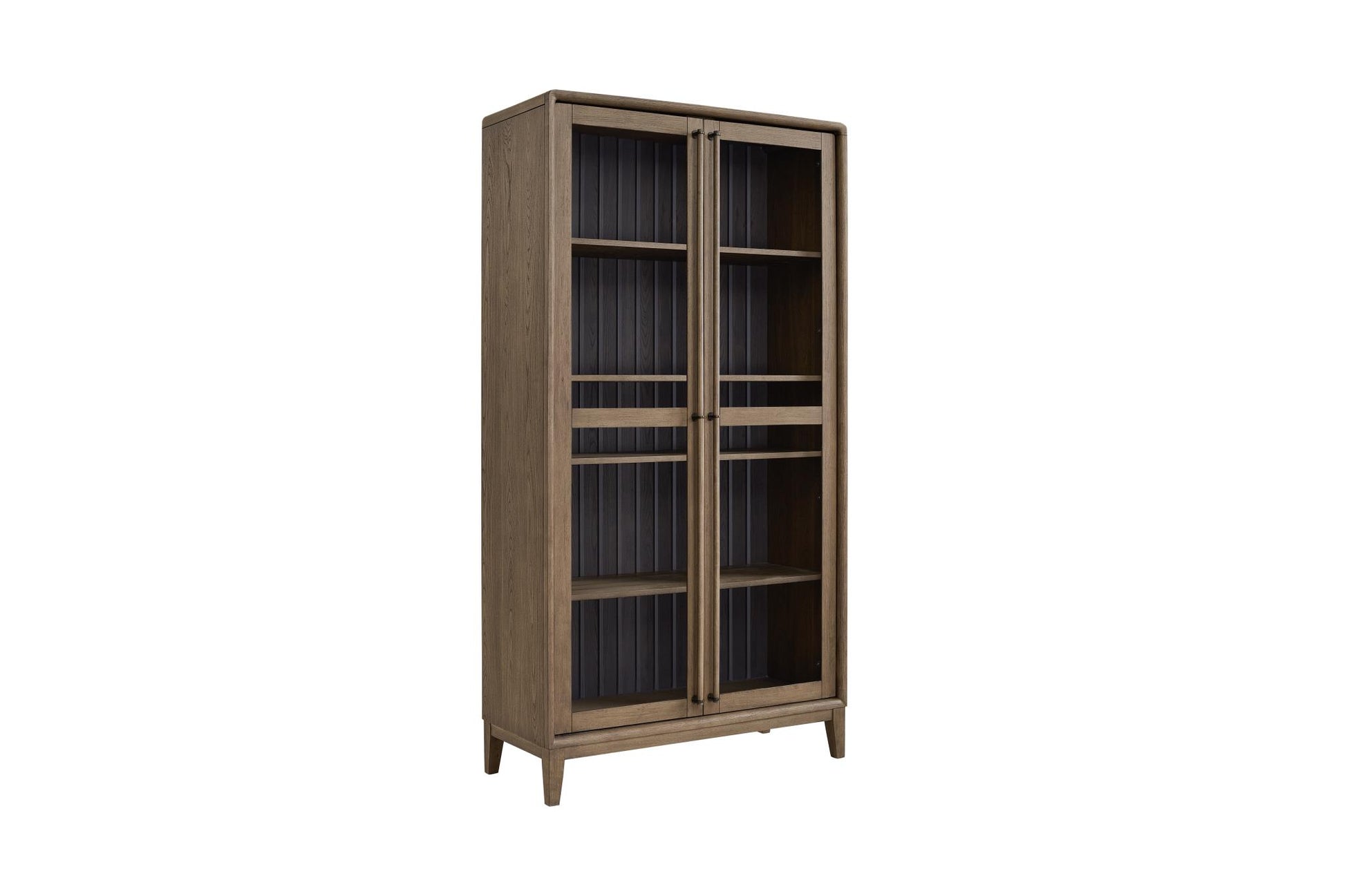Elure Latte & Peppercorn Display Cabinet