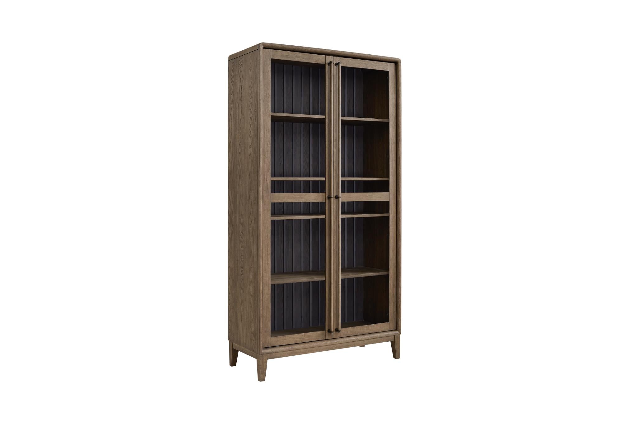 Elure Latte & Peppercorn Display Cabinet