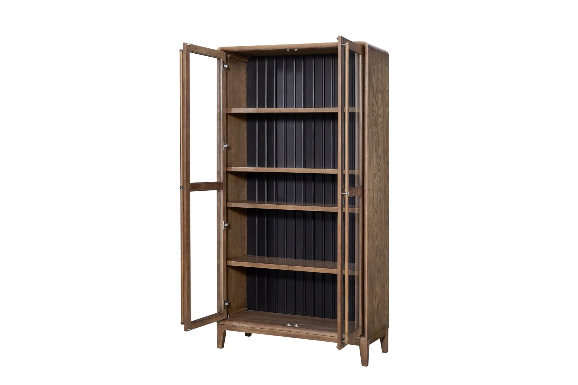 Elure Latte & Peppercorn Display Cabinet