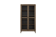 Elure Latte & Peppercorn Display Cabinet