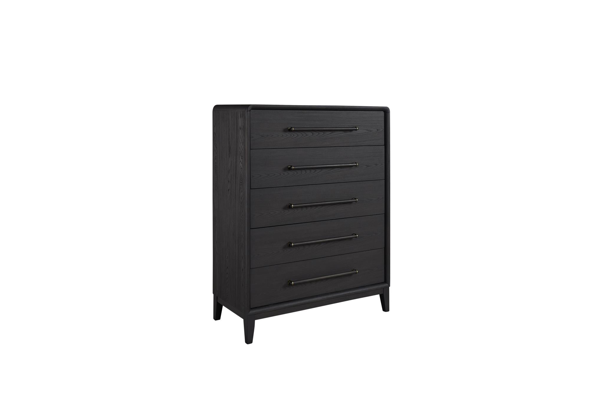 Elure 5- Drawer Chest - Peppercorn
