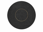 Elure Round Dining Table Top w/ Lazy Susan - Peppercorn