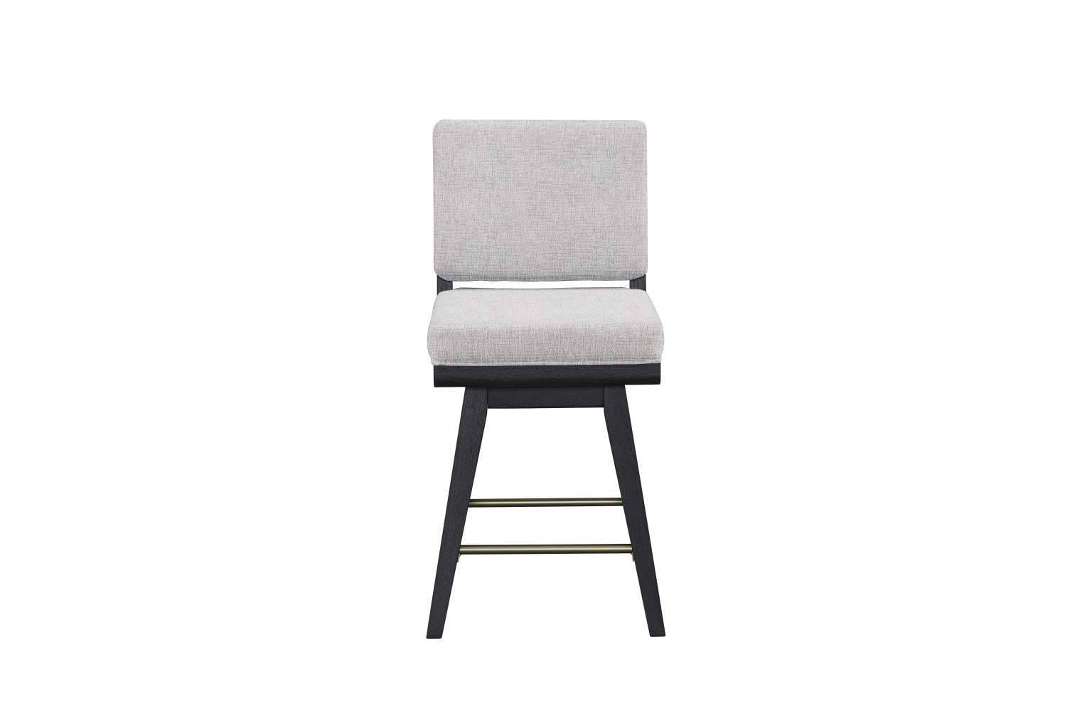 Elure Peppercorn Swivel Counter Stool - Avenger Pumice