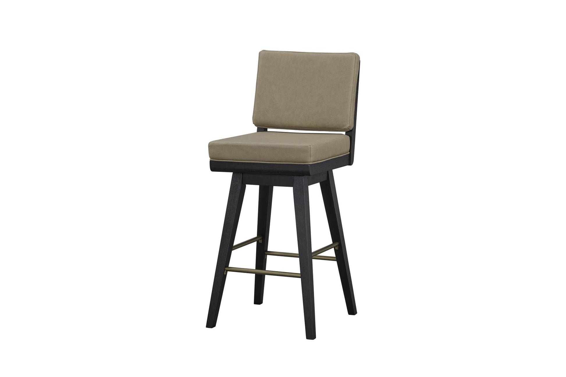 Elure Peppercorn Swivel Bar Stool - Leather