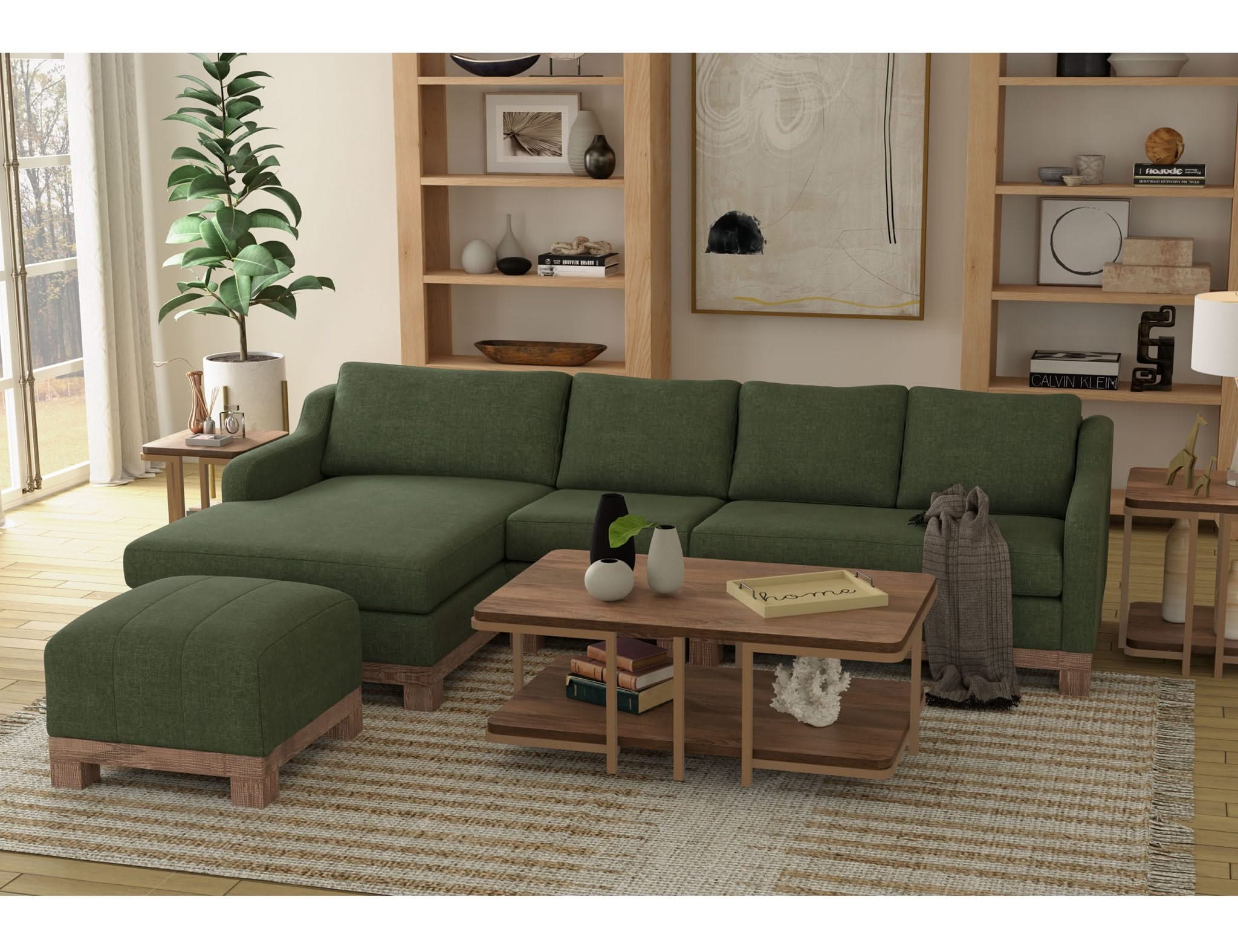 Samba - Chaise - Green