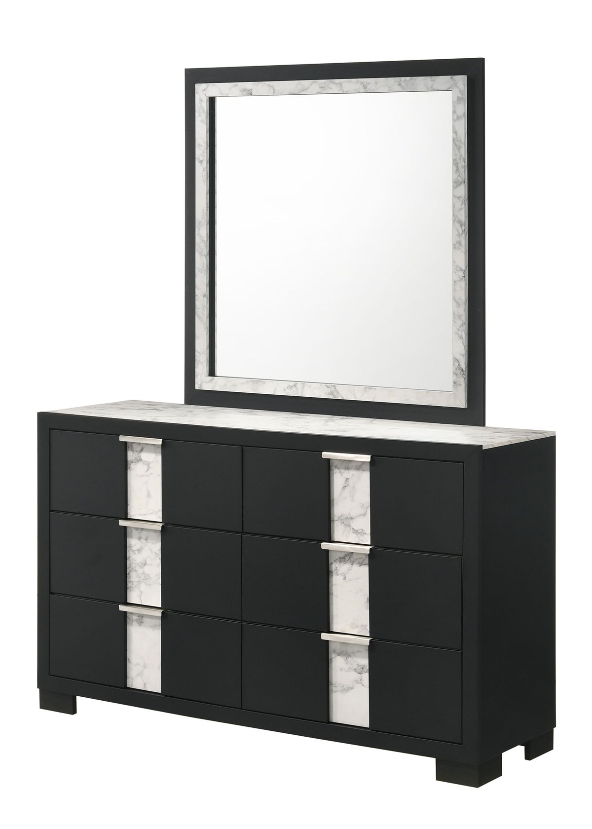 Rangley - King 4 Piece Bedroom Set - Black