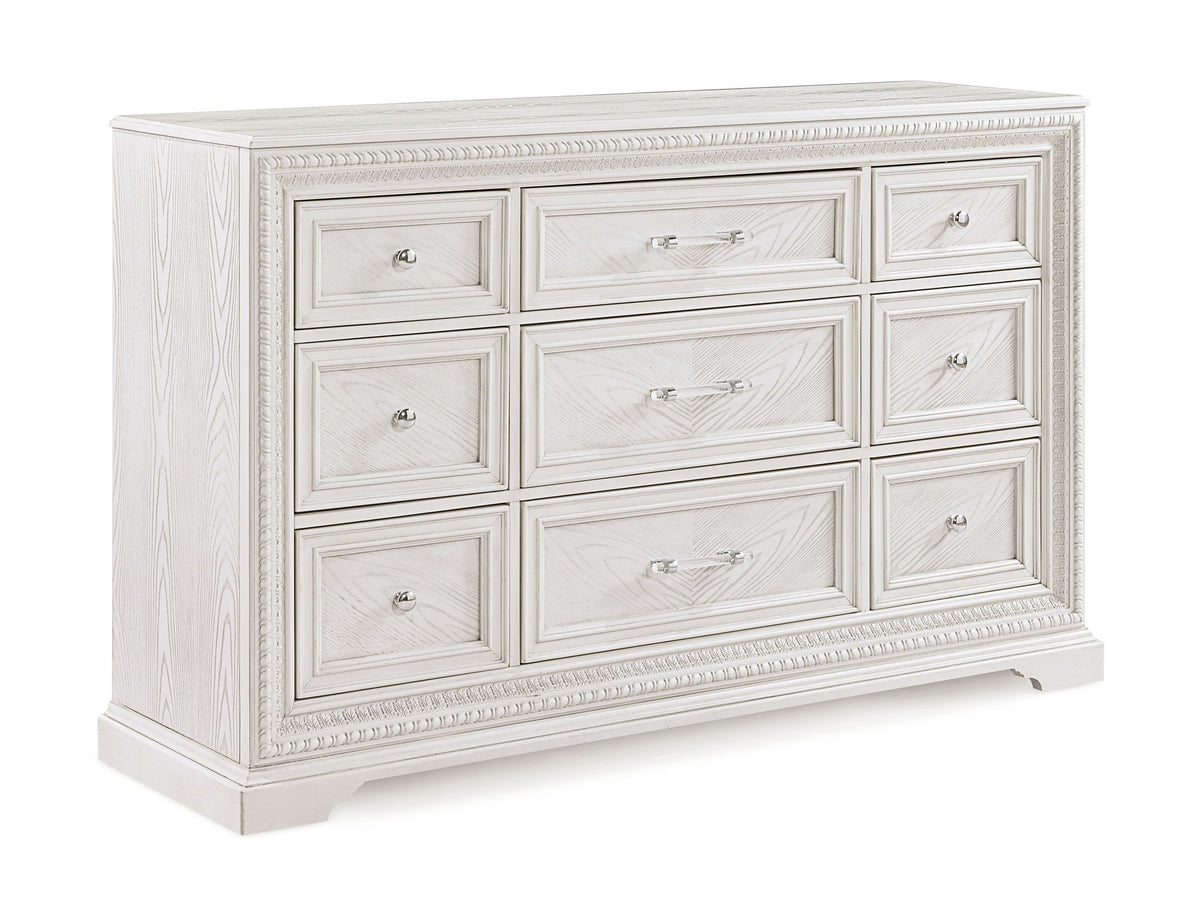 Alexandria - Queen 5 Piece Panel Bedroom Set - White
