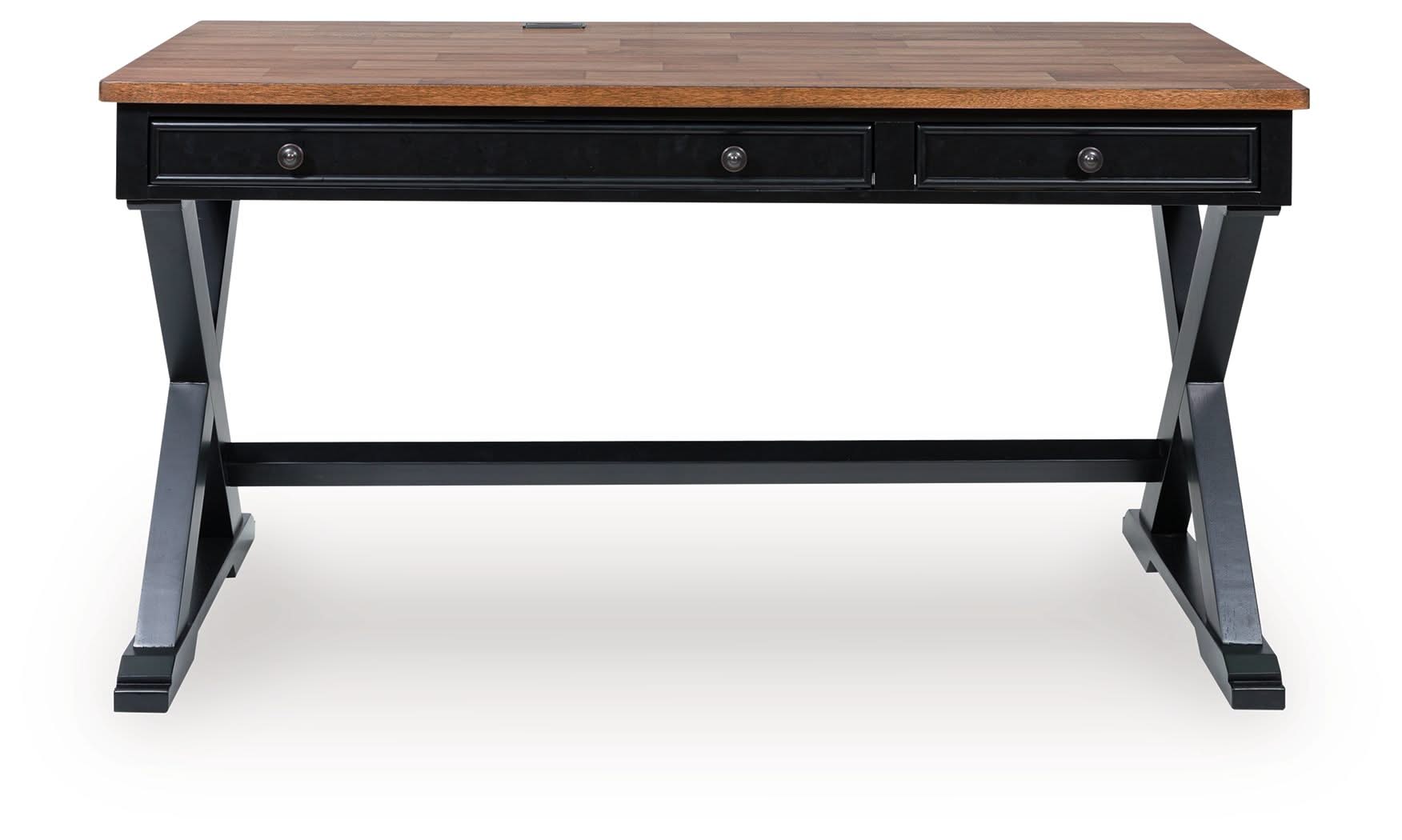 Wildenauer - Home Office Desk - Brown / Black