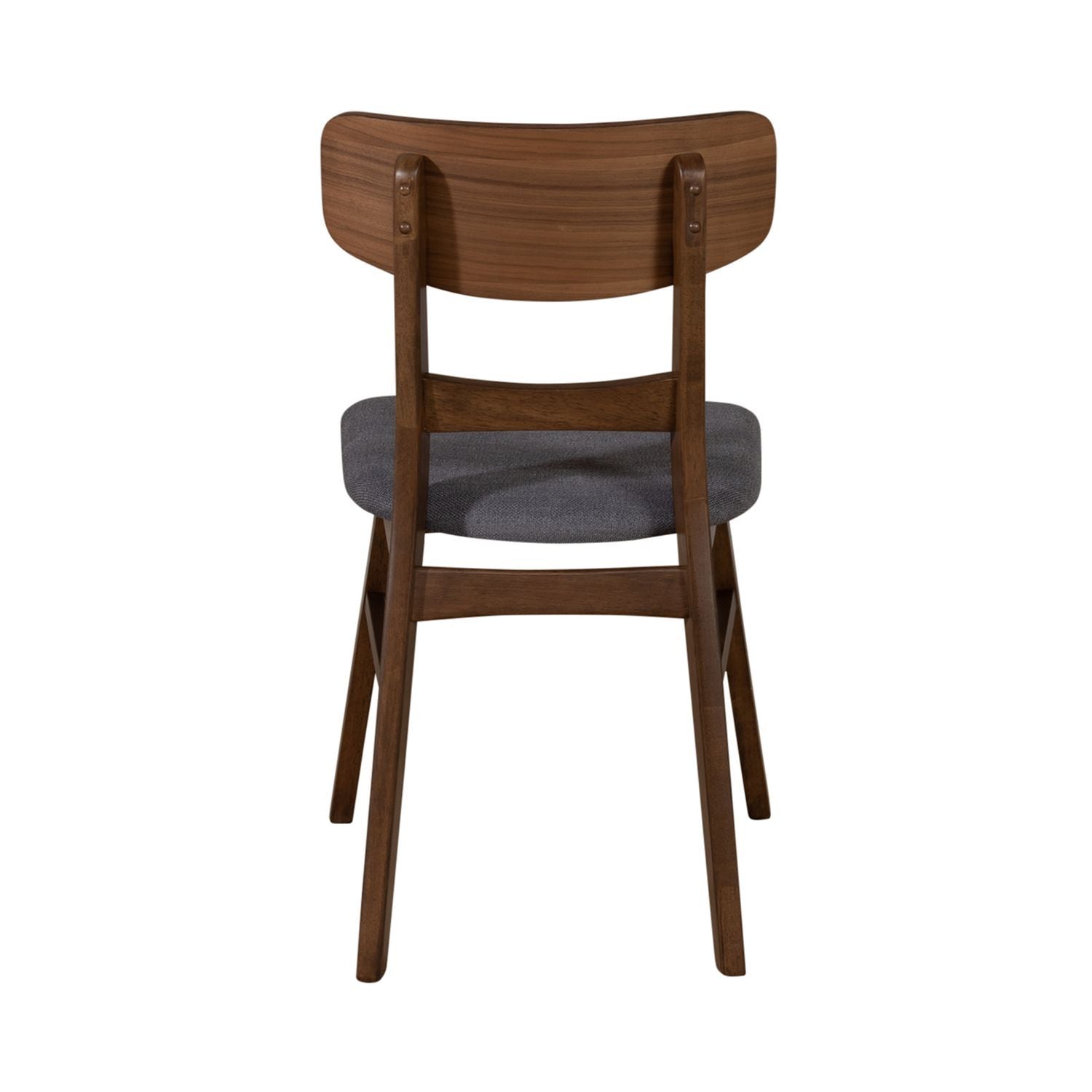 Space Savers - Panel Back Side Chair - Walnut