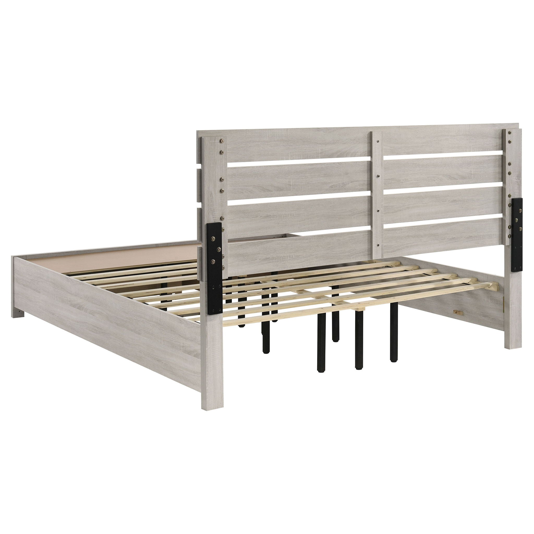 Brantford 4-piece Eastern King Bedroom Set Coastal White