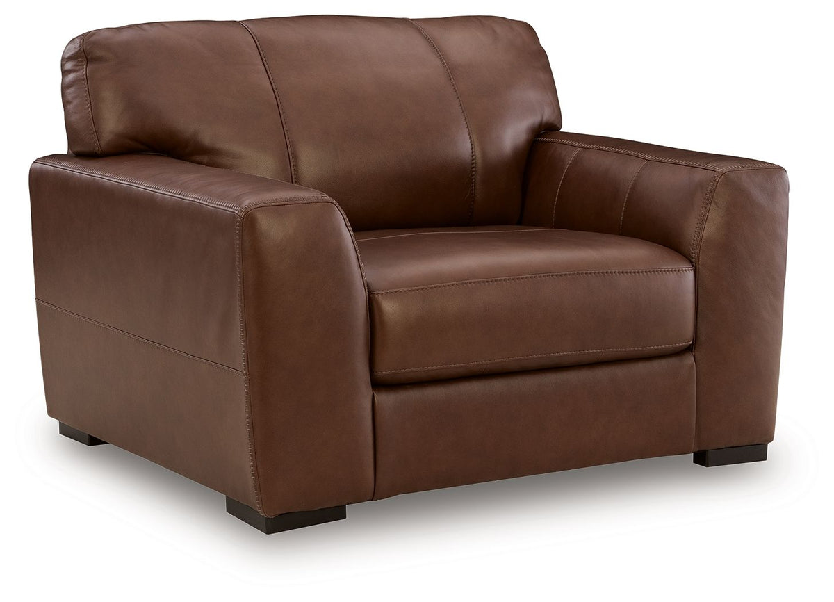 Brogliano - 3 Pc. - Sofa, Oversized Chair And Ottoman - Canyon