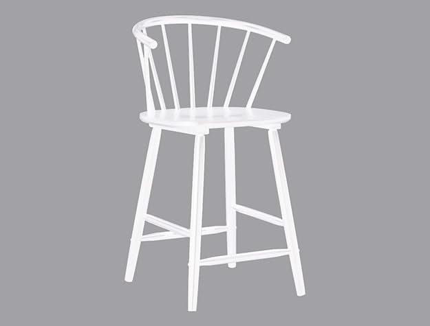 Janna - Counter Height Stool (Set of 2) - White