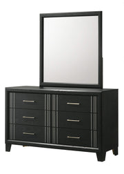 Charlie - Dresser & Mirror - Charcoal