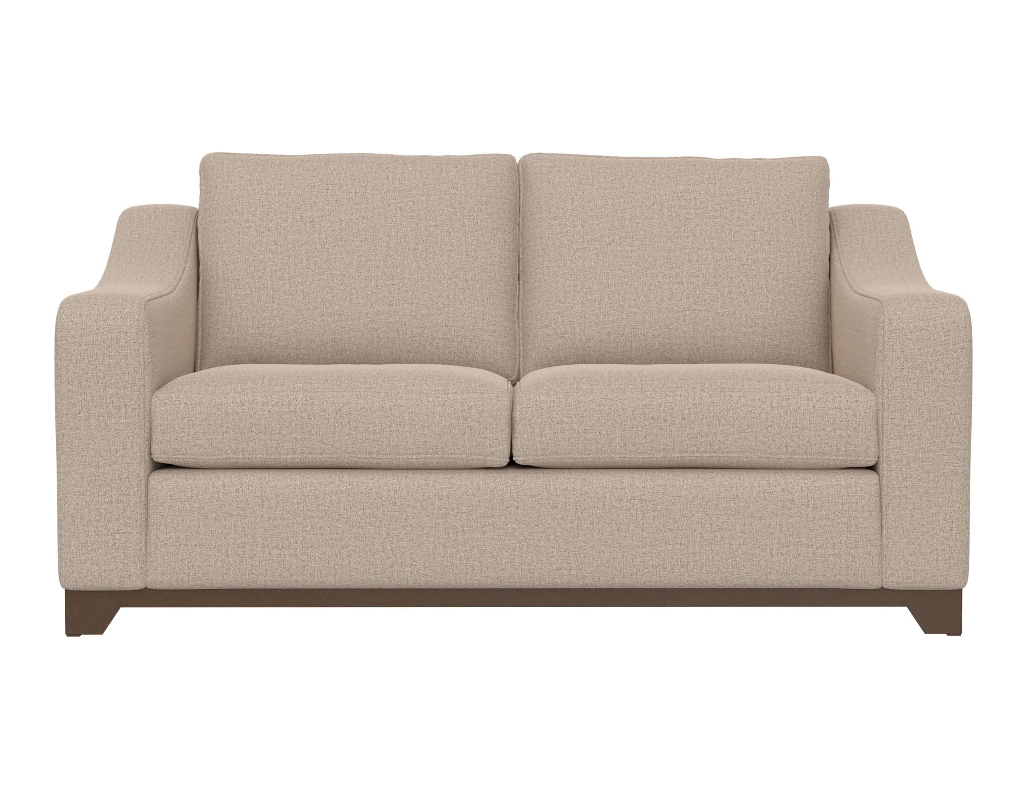 Natural Parota - Loveseat - Capuccino Brown