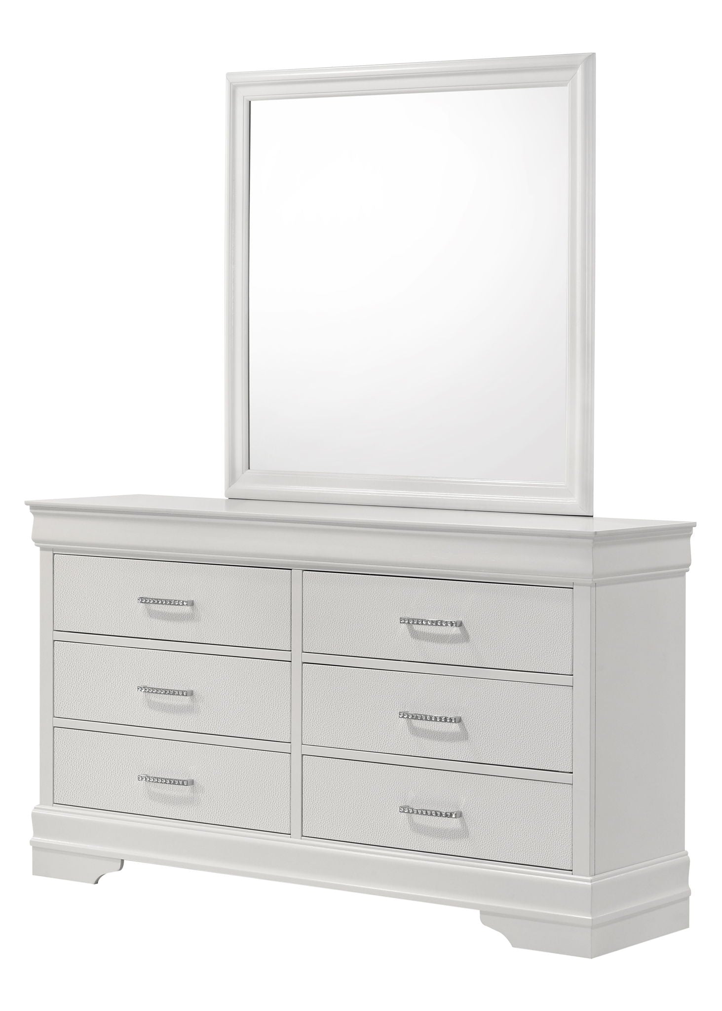 Amalia - Full 4 Piece Bedroom Set - White