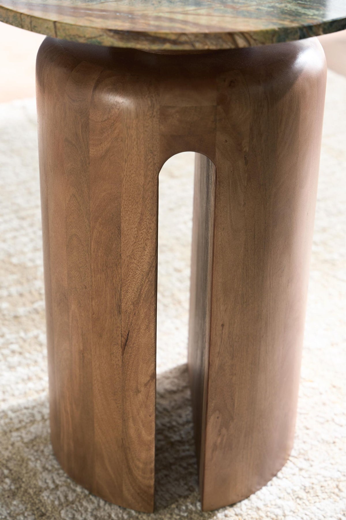 Caplow - Accent Table - Brown / Green