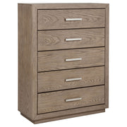 Kenora 5-drawer Bedroom Chest Barley Brown