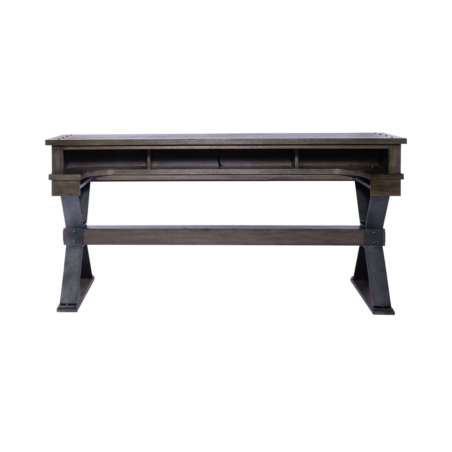 Sonoma Road - Console Bar Table - Weathered Beaten Bark
