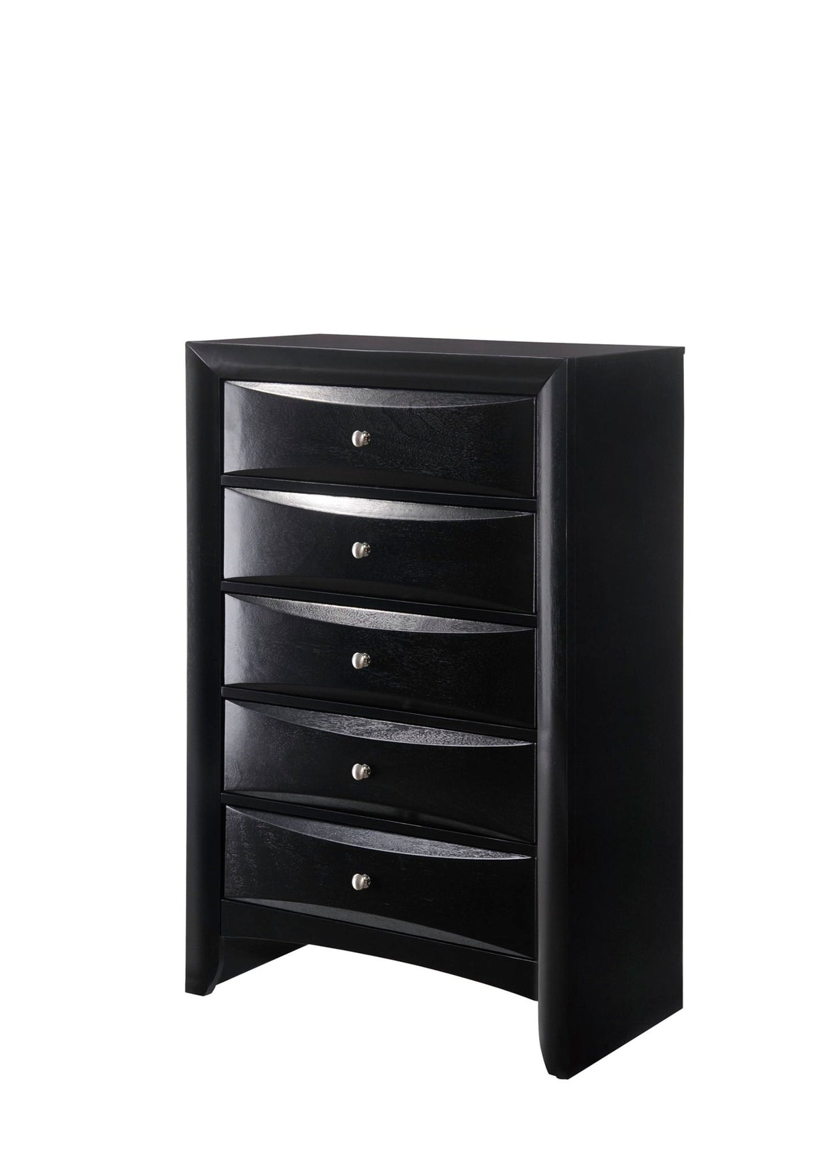 Emily - Queen 5 Piece Bedroom Set - Black
