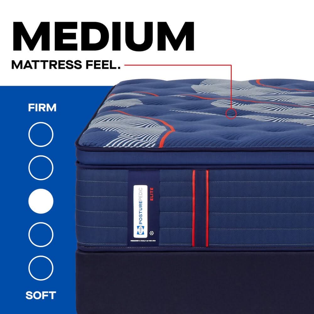 Sealy Posturepedic Elite Brenham II 16" Medium Pillow Top Mattress