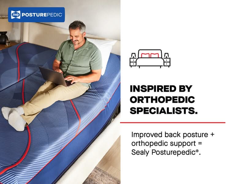 Sealy Posturepedic Pro Spring Dupont II 14" Soft Tight Top Mattress
