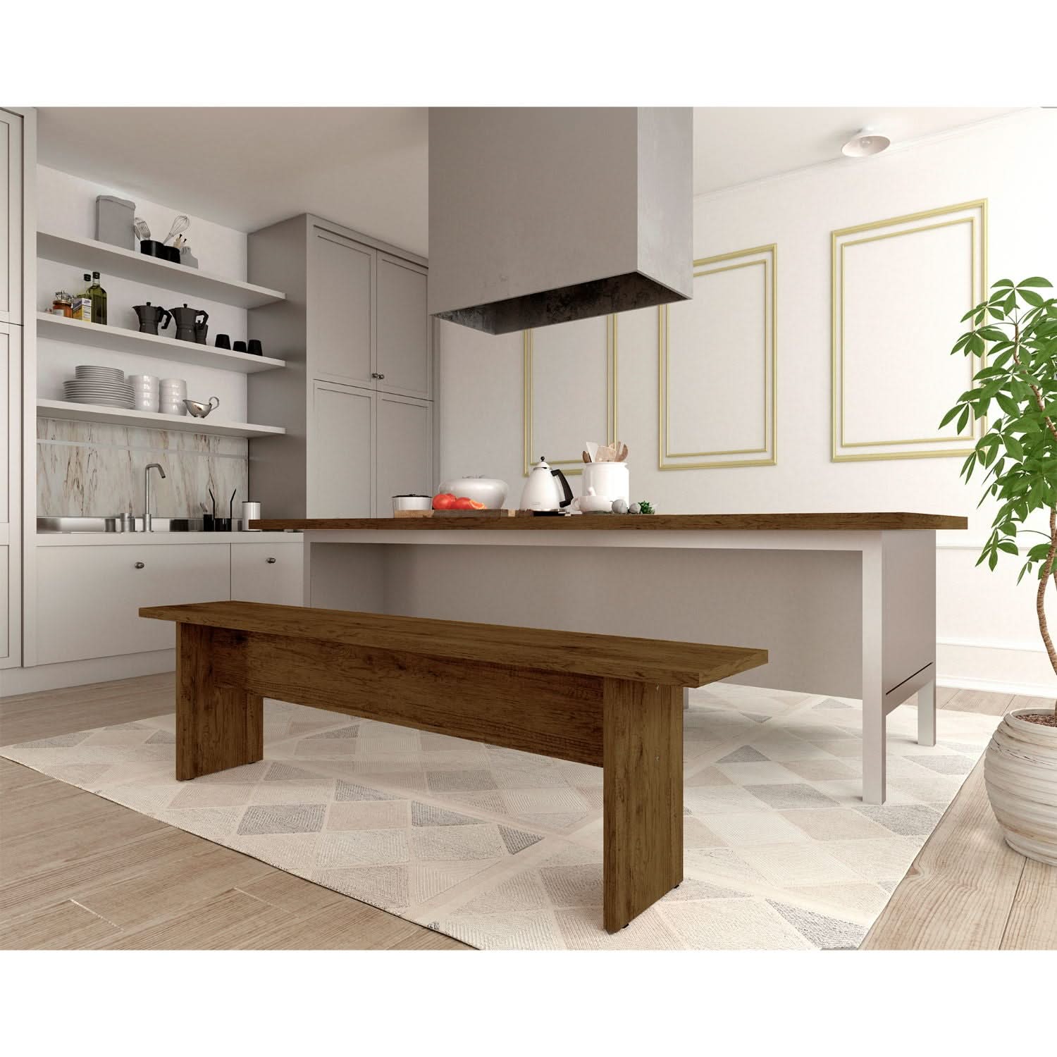 Nomad - Dining Bench For 2 Persons