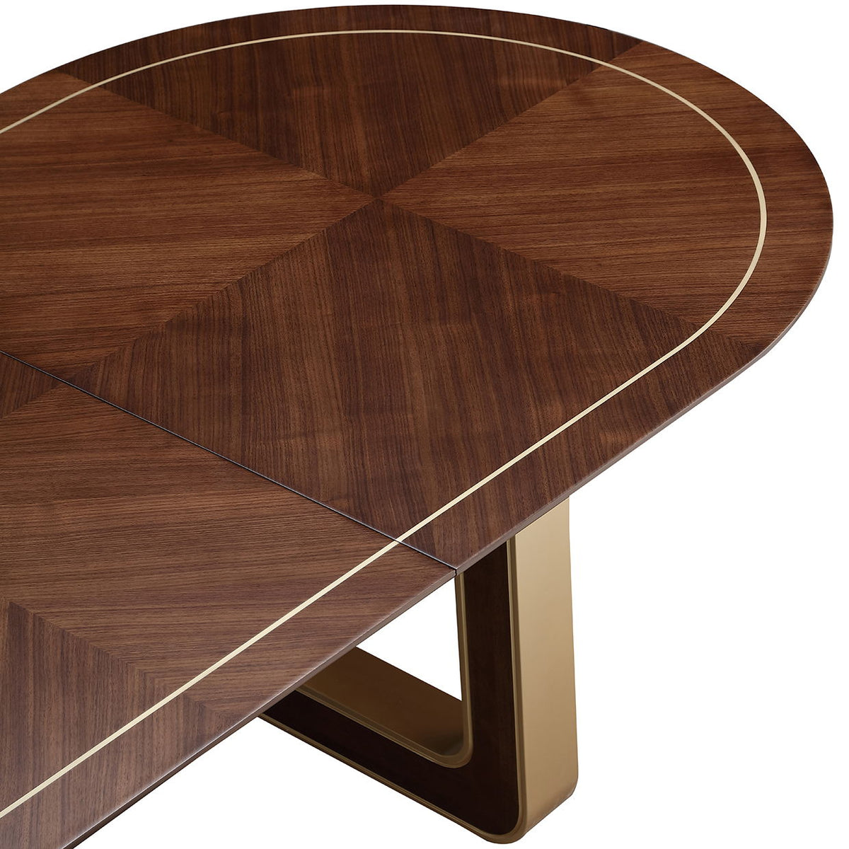 Houston - Oval Dining Table - Walnut