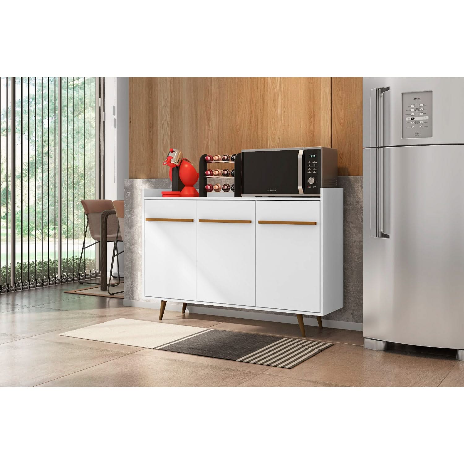 Bradley - Sideboard - White