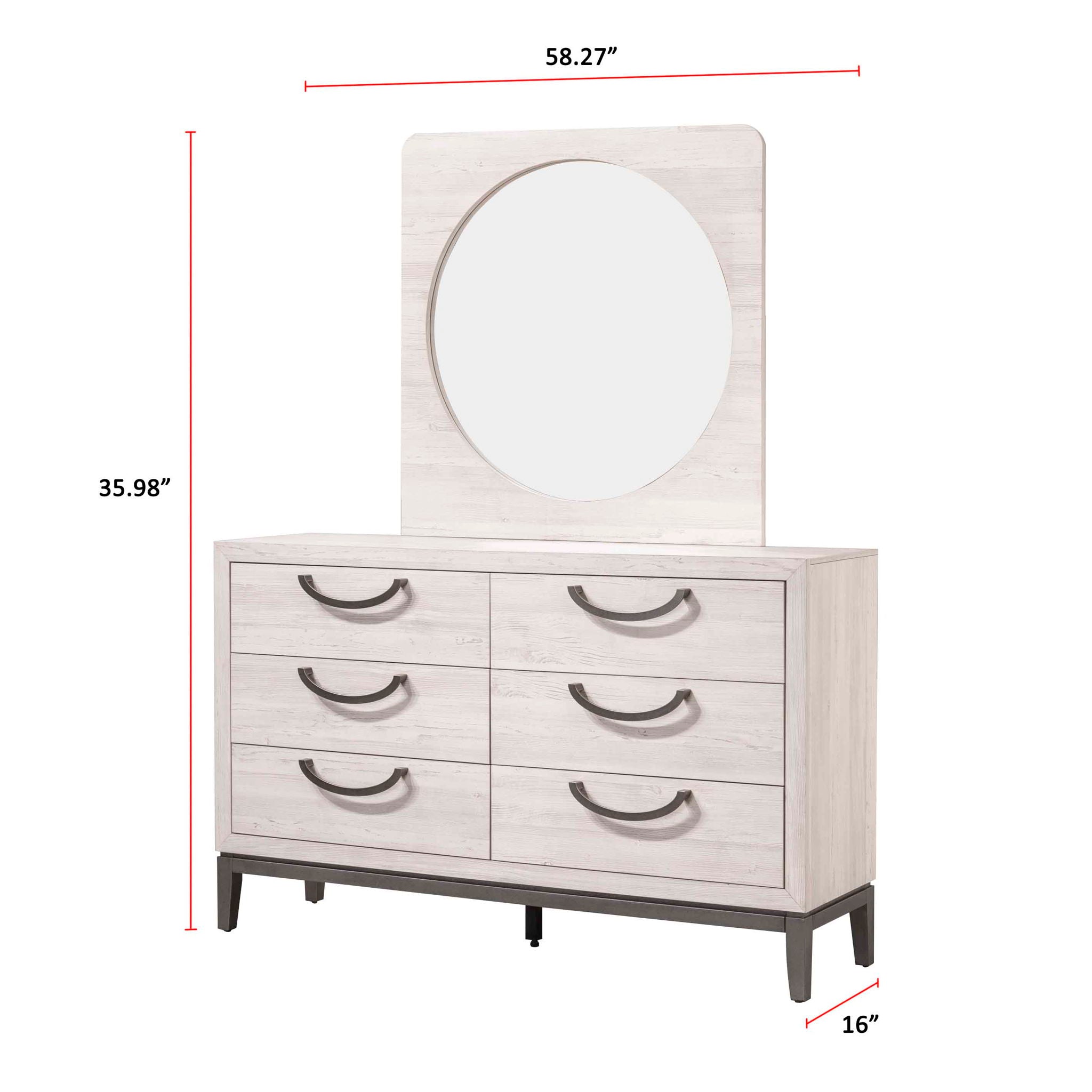 Veda - King 4 Piece Bedroom Set - Beige