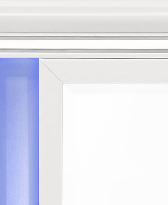 Tarian - Mirror With LED - White
