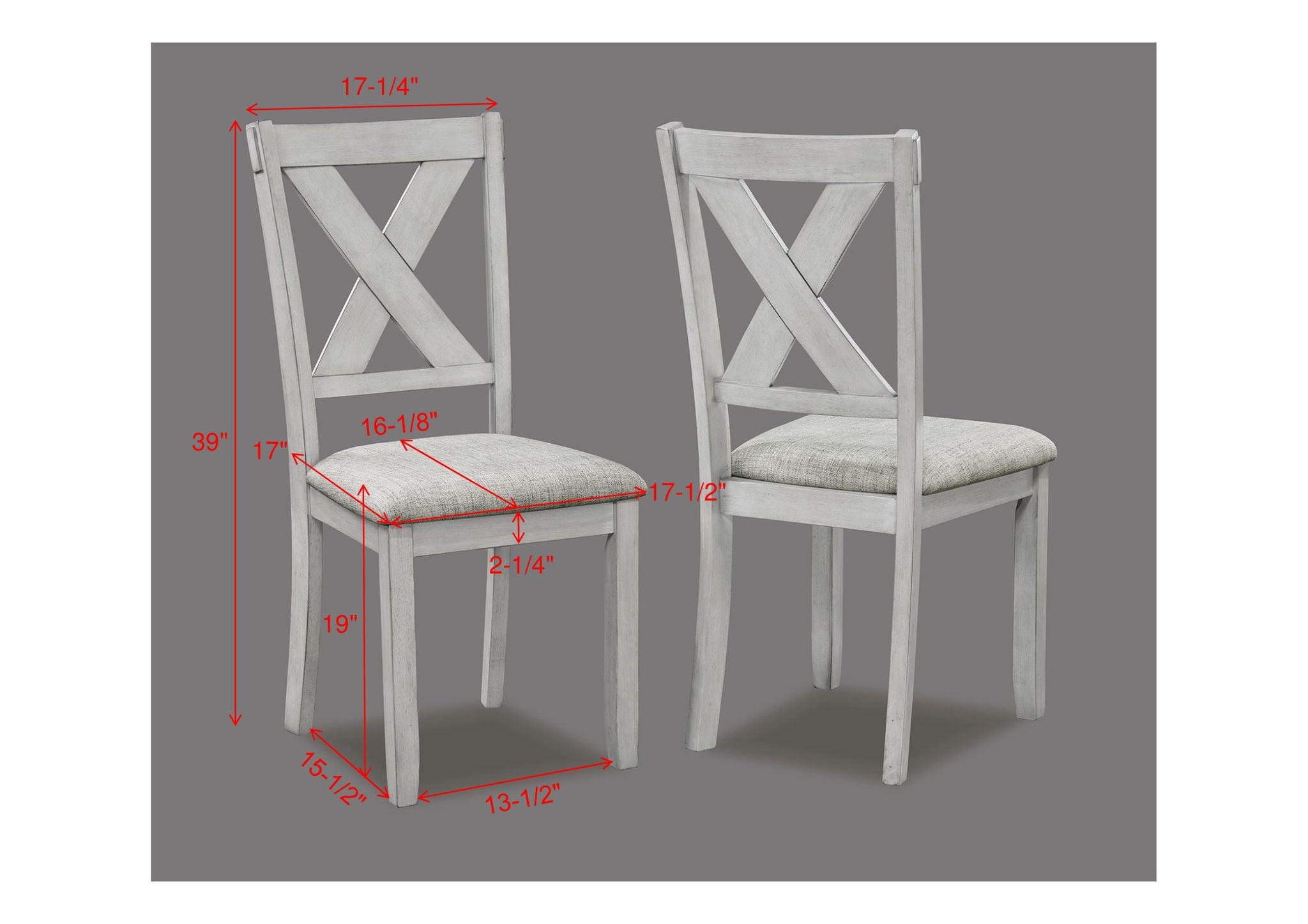 Clara - 6 Piece Dining Room Set - Drift Wood