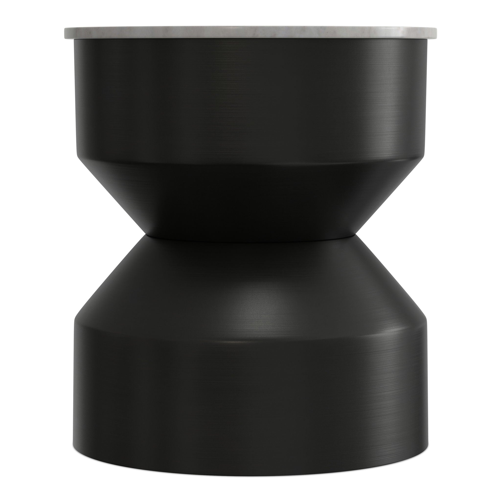 Maxine - Side Table - Black White