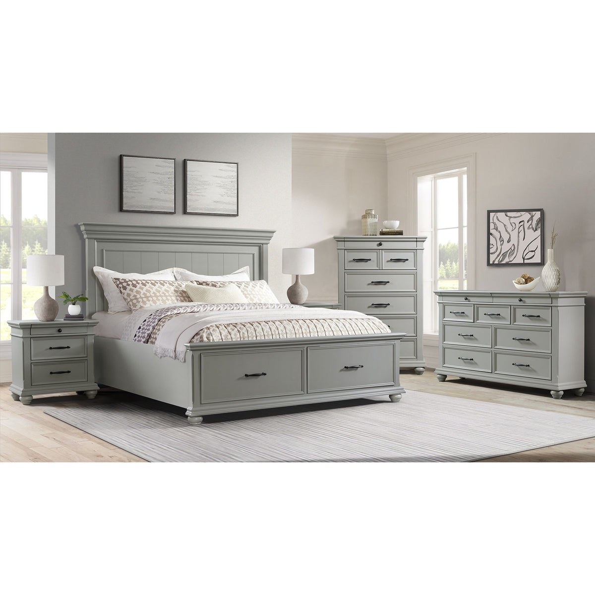 Slater - Platform Storage Bedroom Set