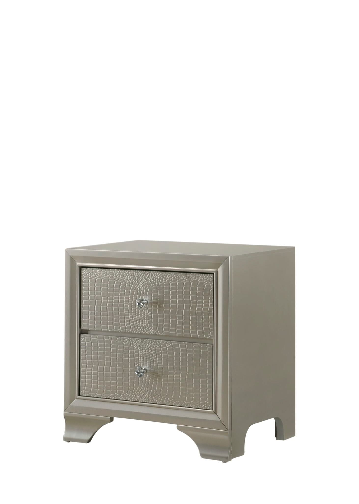 Lyssa - Nightstand - Champagne