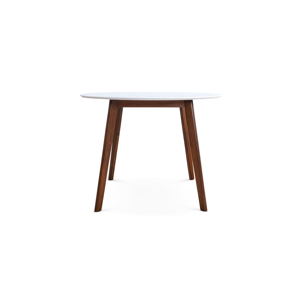 Dining Table - Brown / White