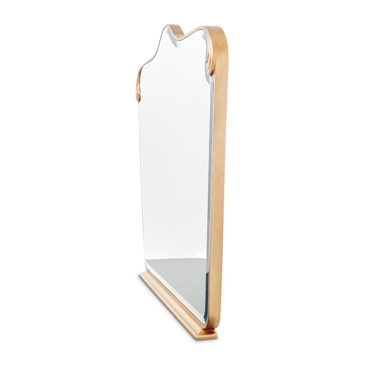 Camellia Field - Dresser Mirror - Gold