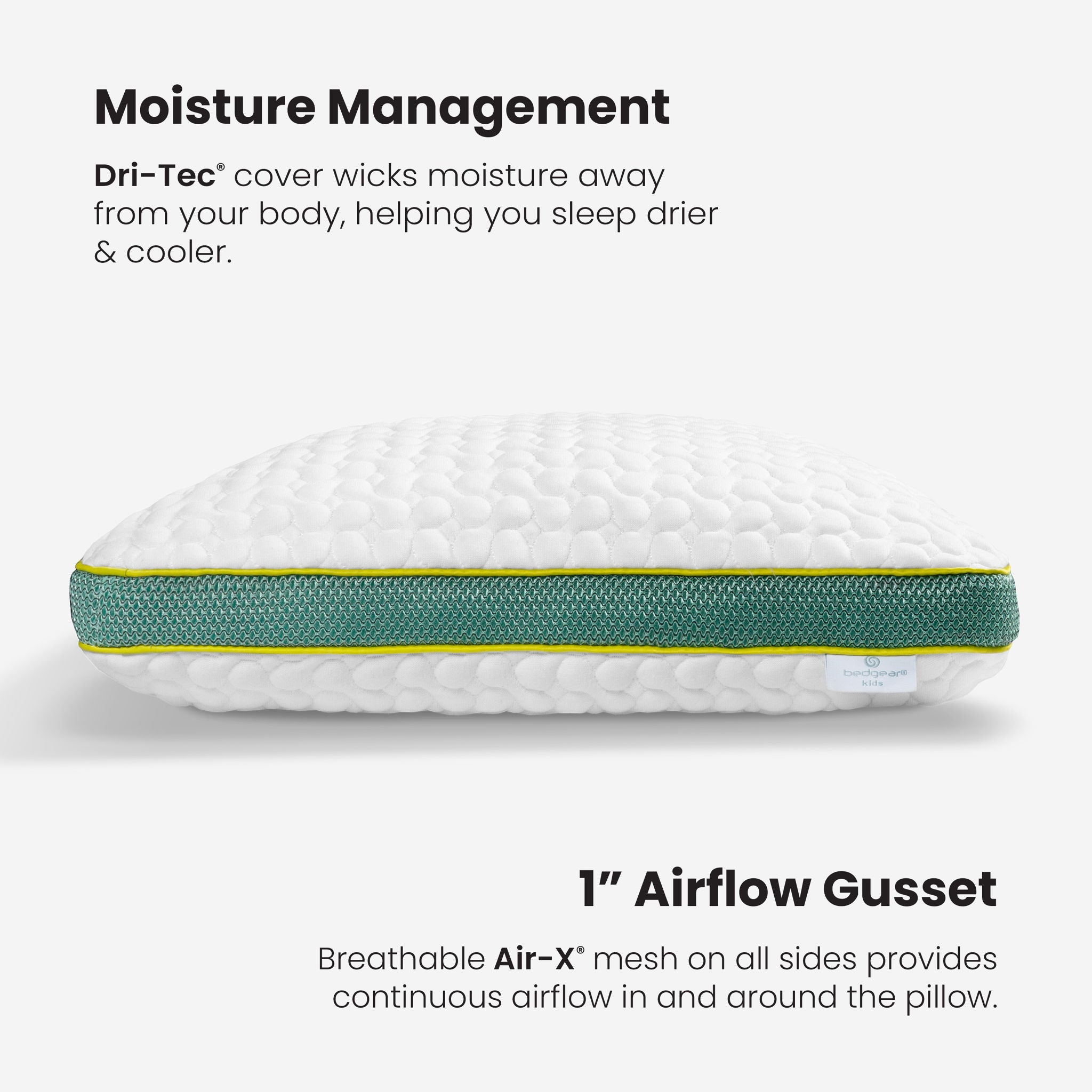 Astro - Kids Pillow & Bonus Pillowcase - White