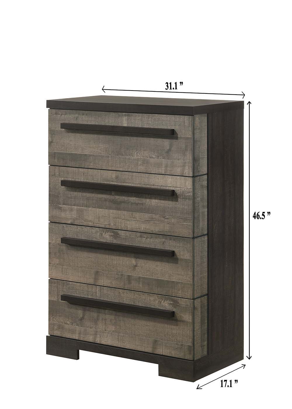 Remington - Chest - Dark Brown