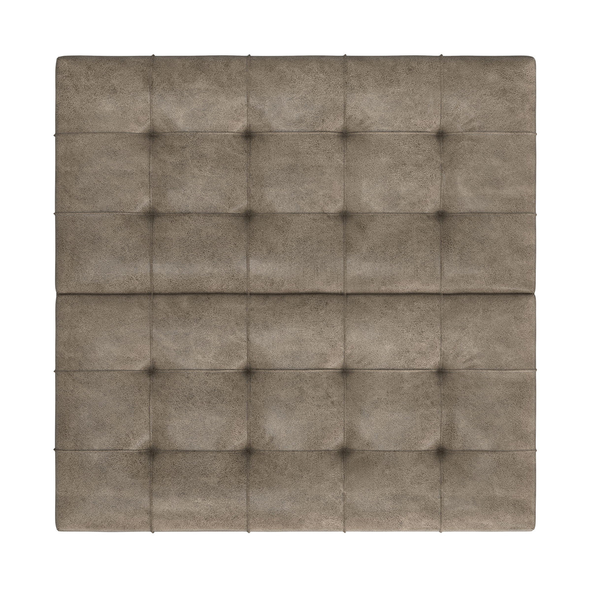 Harrison - Square Coffee Table Ottoman - Brown