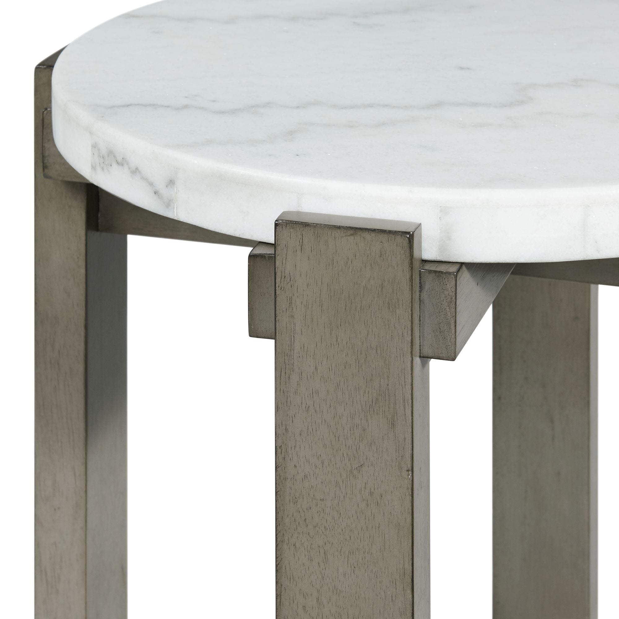 Rosamel - 2 Piece Occasional Table Set (Coffee Table And End Table) - Gray
