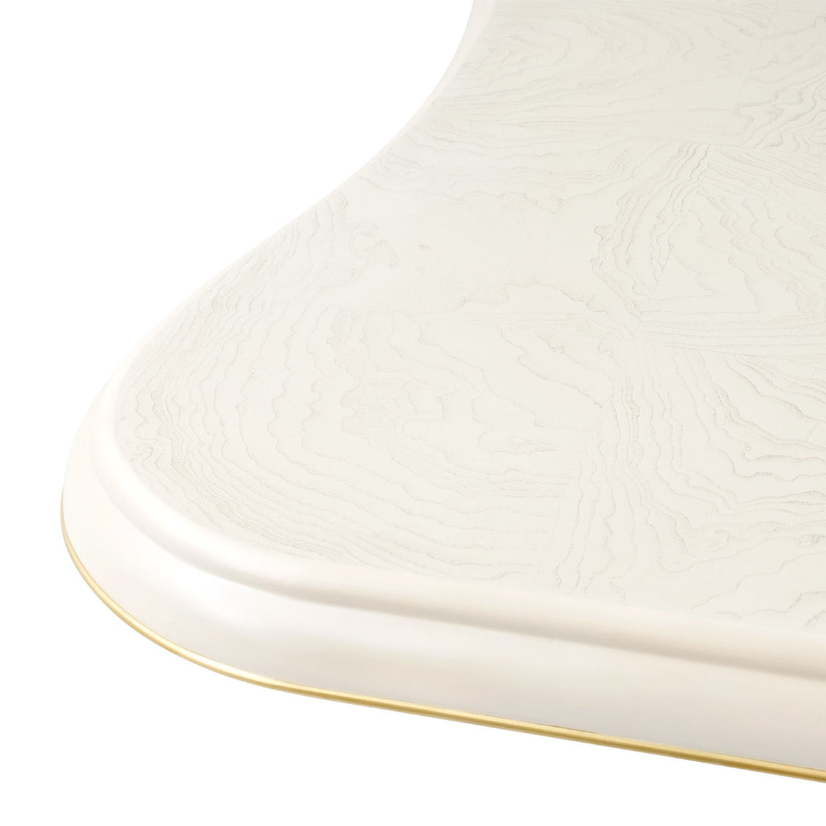 La Terrazza - Double Pedestal Dining Table - Creamy Pearl
