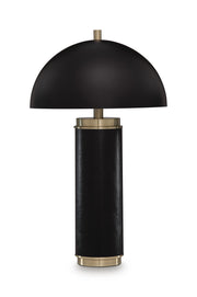 Lemland - Metal Table Lamp - Black / Gold Finish