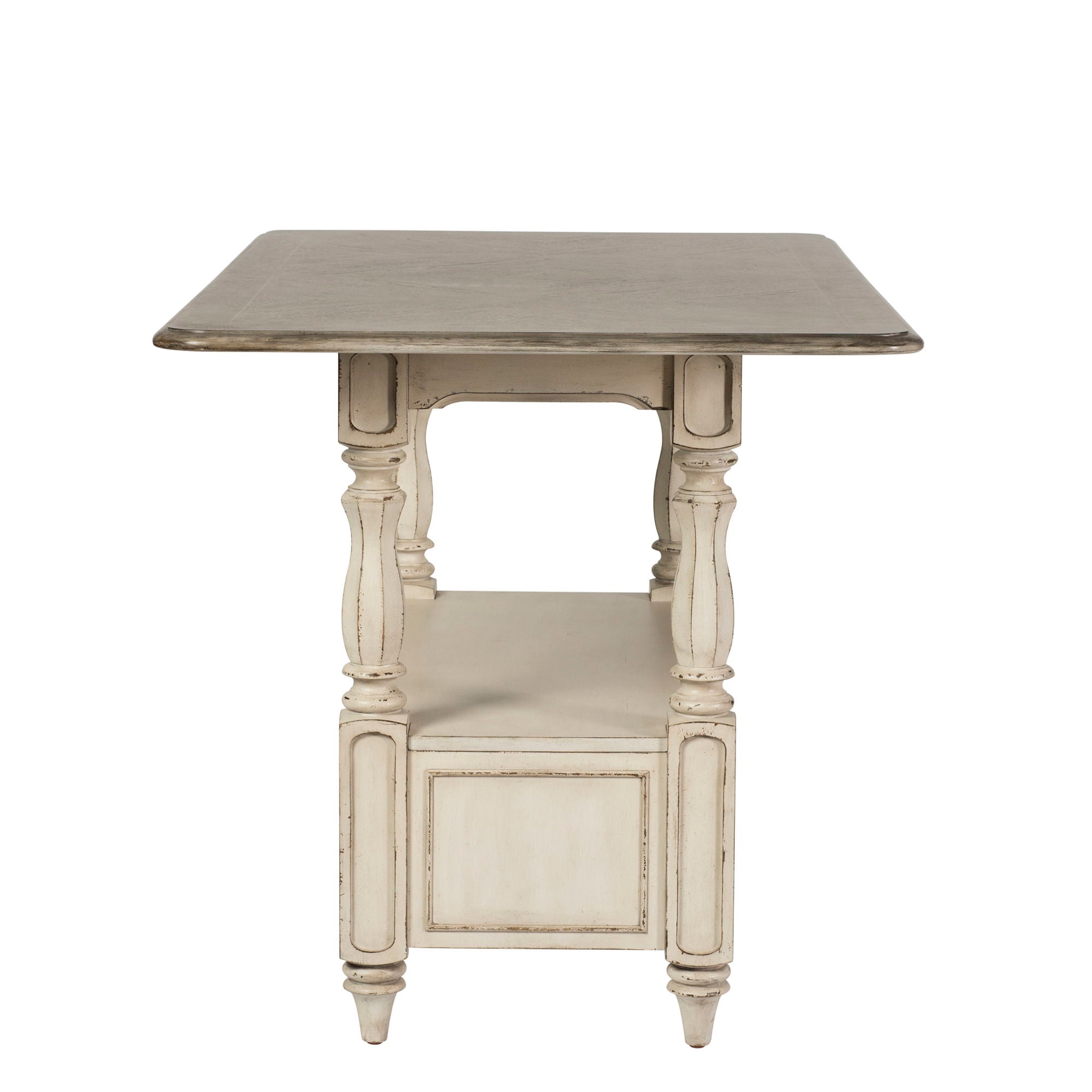 Magnolia Manor - Gathering Table - Antique White