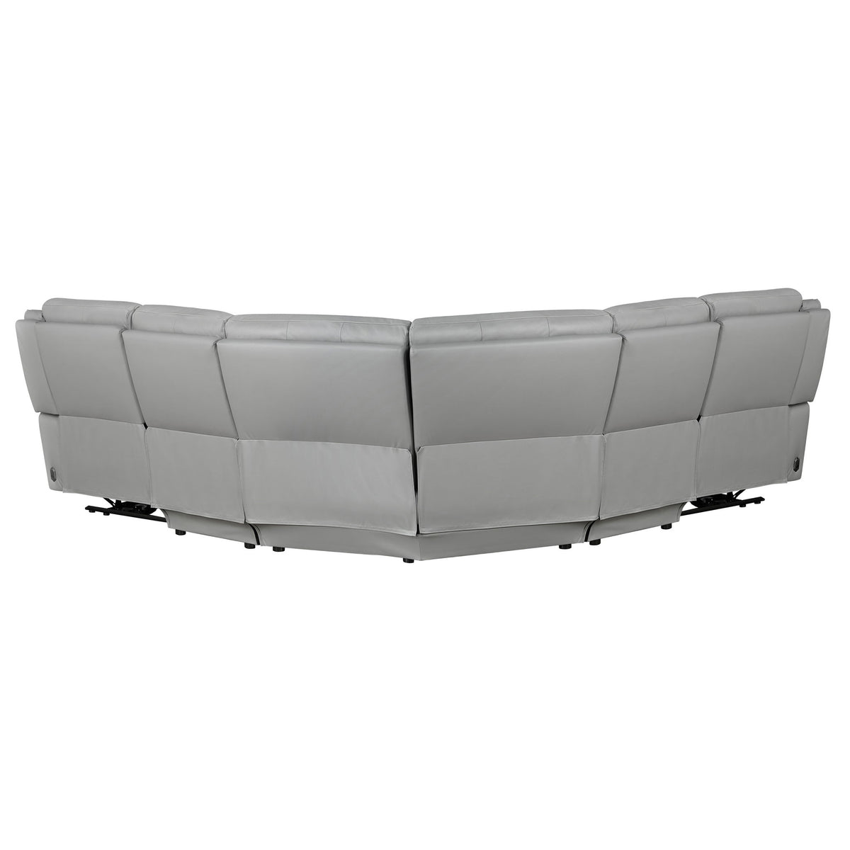 Alexandria - Leather Power Sectional