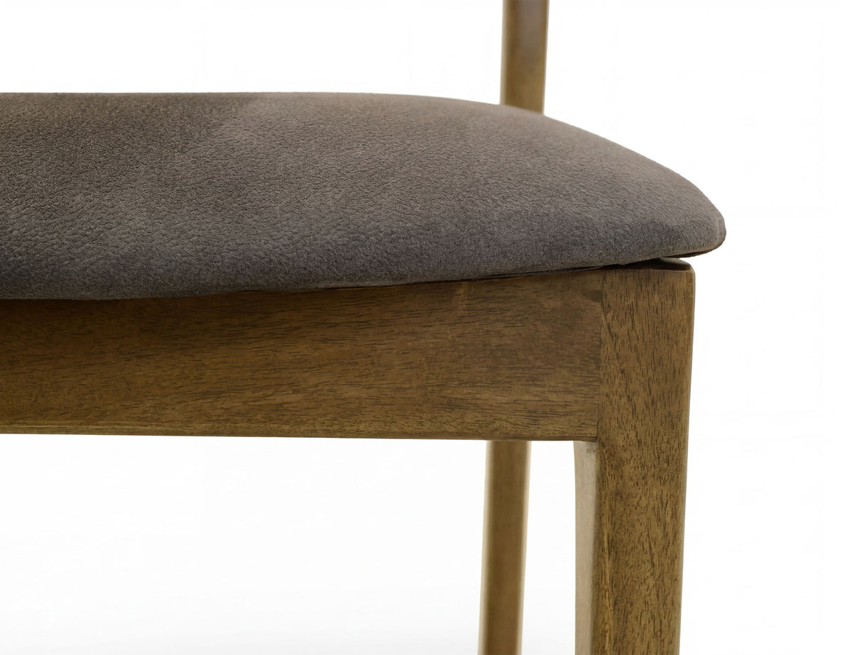 Silver - Chair (Set of 2) - Brown / Green